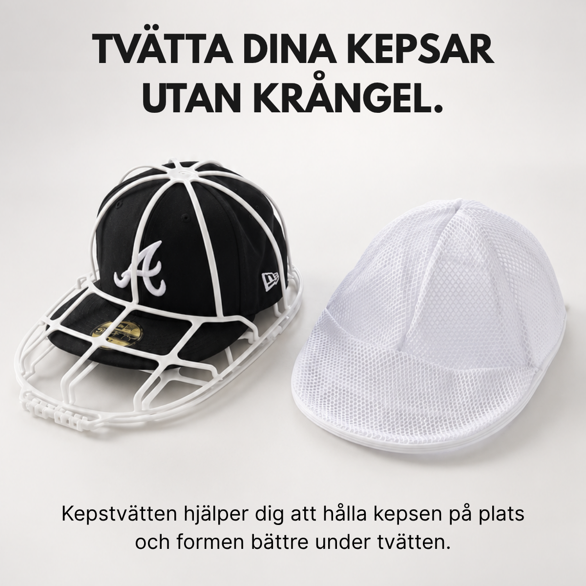 Kepstvätten - (Formhållare + Premium tvättpåse)