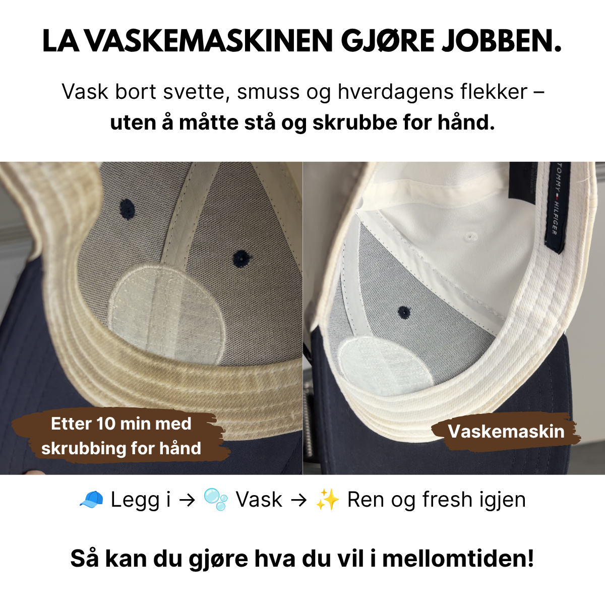 Capsvasken – (Formholder + premium vaskepose)