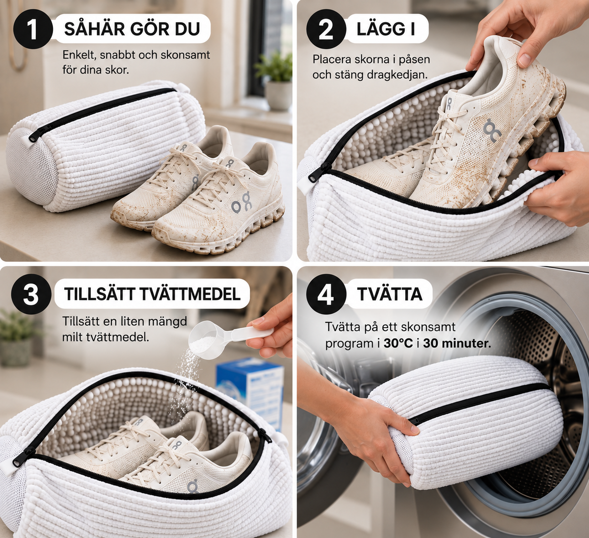 Skotvätten (Skyddande tvättpåse för skorna)