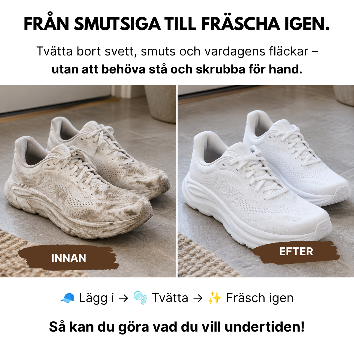 Skotvätten (Skyddande tvättpåse för skorna)