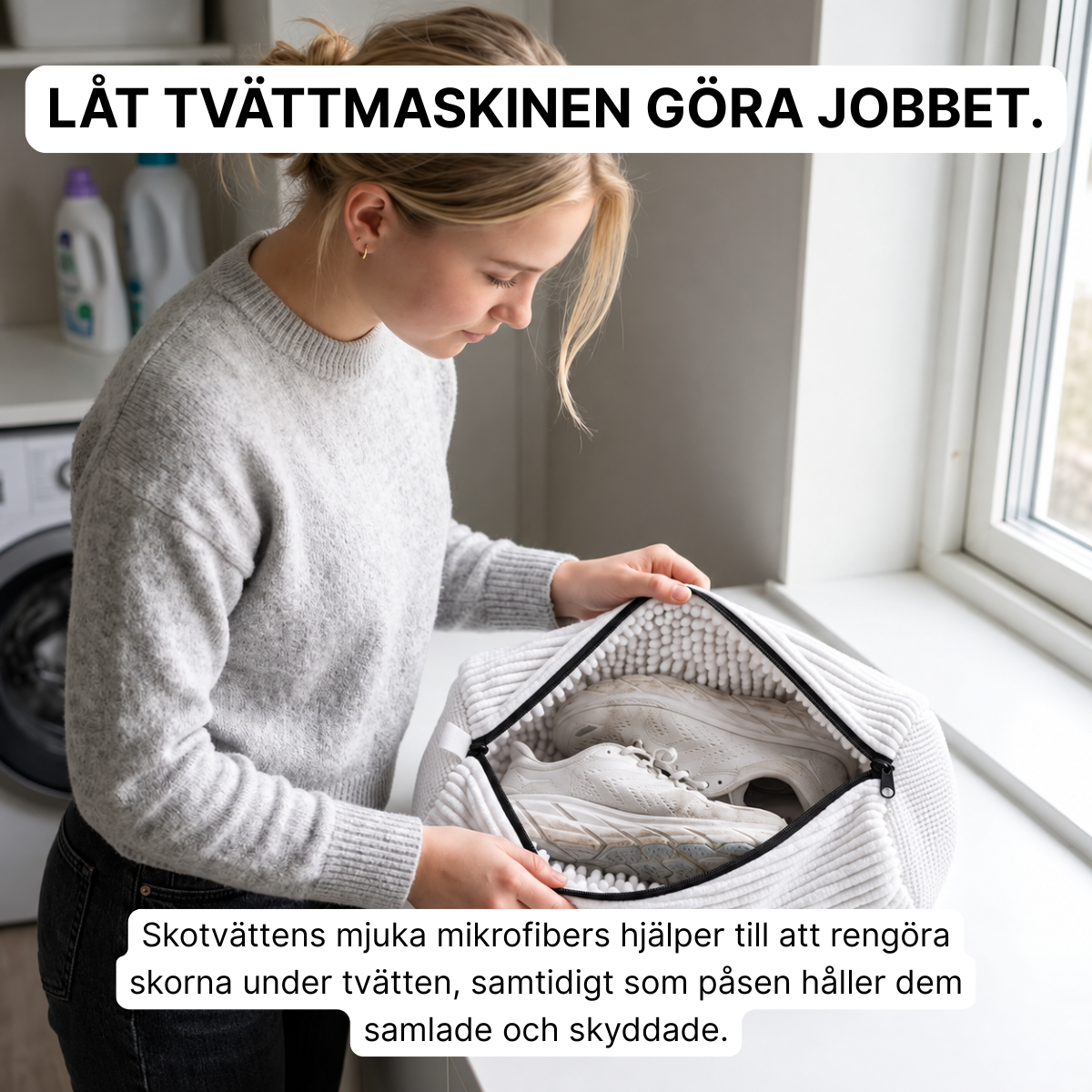 Skotvätten (Skyddande tvättpåse för skorna)